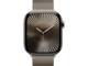 Смарт часовници Apple Watch S10 GPS + Cellular 46mm Natural Titanium Case with Natural Milanese Loop - M/L