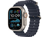 Смарт часовници Apple Watch Ultra2 (2024) GPS + Cellular 49mm Natural Titanium Case with Navy Ocean Band