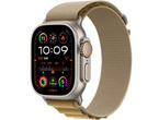 Смарт часовници Apple Watch Ultra2 (2024) GPS + Cellular 49mm Natural Titanium Case with Tan Alpine Loop - Small