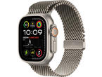 Смарт часовници Apple Watch Ultra2 GPS + Cellular 49mm Natural Titanium Case with Natural Titanium Milanese Loop - L
