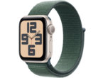 Смарт часовници Apple Watch SE2 GPS 40mm Starlight Alu Case with Lake Green Sport Loop
