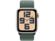 Смарт часовници Apple Watch SE2 (2024) GPS + Cellular 40mm Starlight Alu Case with Lake Green Sport Loop