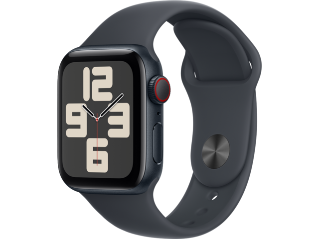 Смарт часовници Apple Watch SE2 (2024) GPS + Cellular 40mm Midnight Alu Case with Midnight Sport Band - S/M