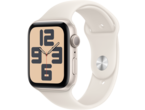 Смарт часовници Apple Watch SE2 GPS 44mm Starlight Alu Case with Starlight Sport Band - M/L