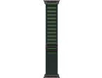 Каишки Apple Watch 49mm Loop: Dark Green Alpine Loop - Small - Natural Titanium Finish