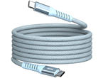 Кабели и Адаптери Verbatim Sync & Charge USB-C to USB-C 60W Magnetic 120 cm - Blue