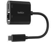 Кабели и Адаптери Belkin Connect USB-C to Ethernet + Charge Adapter 100W - Black