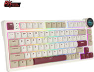Клавиатури Royal Kludge RK N80 Rosy Clouds, Red switch