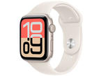 Смарт часовници Apple Watch SE 3 GPS 40mm Starlight Aluminium Case with Starlight Sport Band - S/M