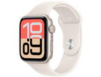 Смарт часовници Apple Watch SE 3 GPS 44mm Starlight Aluminium Case with Starlight Sport Band - S/M