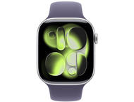 Смарт часовници Apple Watch S11 GPS 46mm Silver Aluminium Case with Purple Fog Sport Band - S/M