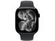 Смарт часовници Apple Watch S11 GPS + Cellular 46mm Jet Black Aluminium Case with Black Sport Band - M/L