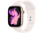 Смарт часовници Apple Watch Series 11 GPS + Cellular 46mm Rose Gold Aluminium Case with Light Blush Sport Band - S/M