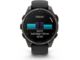 Смарт часовници Garmin fēnix® 8 Pro - 47 mm, AMOLED, Sapphire - Carbon grey DLC titanium с Black/pebble grey силиконова каишка