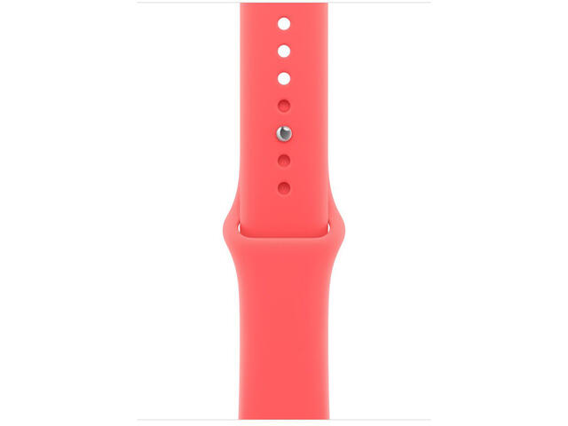 Каишки Apple Watch 46mm Sport Band: Bright Guava Sport Band - S/M (SEASONAL)