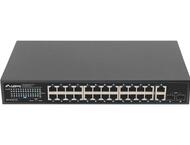 Мрежово оборудване Lanberg RSGE-24P-2GE-2S-250