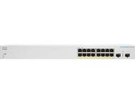 Мрежово оборудване Cisco CBS220 Smart 16-port Gigabit PoE 130W 2x1G SFP uplink