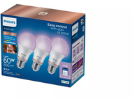 Smart Home Philips Смарт LED фил. крушка RGB A60 - 3 бр.