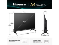 Телевизори Hisense 32A4Q