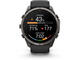 Смарт часовници Garmin fēnix® 9 Pro, inReach® - 51 мм - Carbon Gray DLC Titanium с Black/Pebble Grey силиконова каишка
