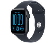 Смарт часовници Apple Watch SE 3 40 mm GPS - Midnight Aluminium Case with Navy Blue Sport Band - S/M