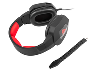 Слушалки Genesis Argon 400 Black-Red (H59)